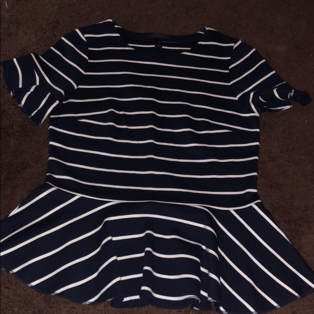 NEW Jcrew peplum top